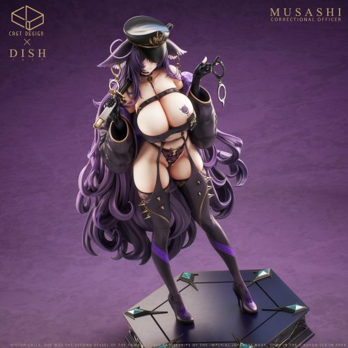 【Pre-order】Cast Design Studio x Dish 1/6 & 1/4 Scale Correctional Officer Musashi Resin Statue