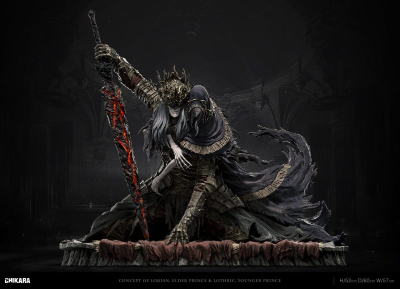 【Pre-order】CHIKARA Studio 1/4 Scale Dark Souls Lorian Elder Prince & Lothric Younger Prince Statue Resin