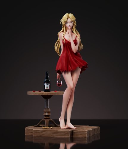 【Pre-order】Strange Thief Studio 1/6 Scale Detective Conan Vermouth in Pajamas Resin Statue