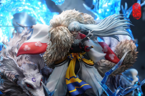 【Pre-order】TY Studio 1/6 Scale Inuyasha Sesshomaru with LED Resin Statue