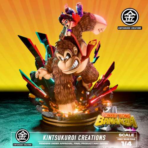 【Pre-order】Kintsukuroi Creations Studio 1/4 Scale DK Bananza Diorama Resin Statue