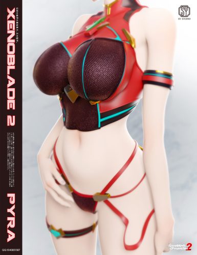 【Pre-order】SY Studio 1/6 Scale Xenoblade Mythra & Pyra Resonance Resin Statue