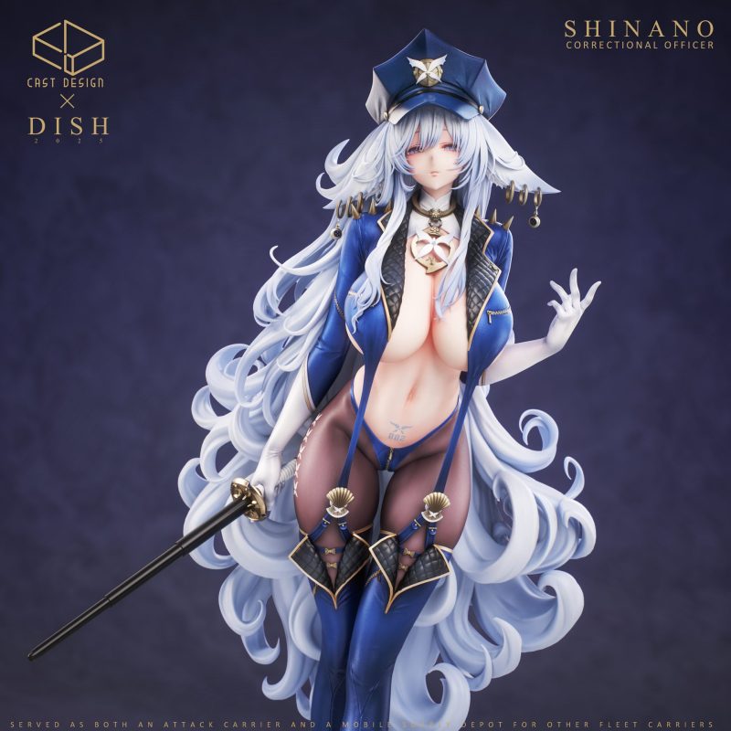【Pre-order】Cast Design Studio 1/6 & 1/4 Scale No.5 Twin Police Sisters Shinano Resin Statue