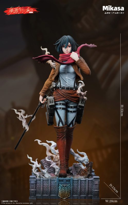 【Pre-order】MagicBook Studio AOT Mikasa Ackerman Resin Statue