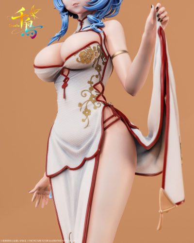 【Pre-order】Qian Niao Studio 1/1 & 1/6 Scale Cheongsam Ganyu Resin Statue