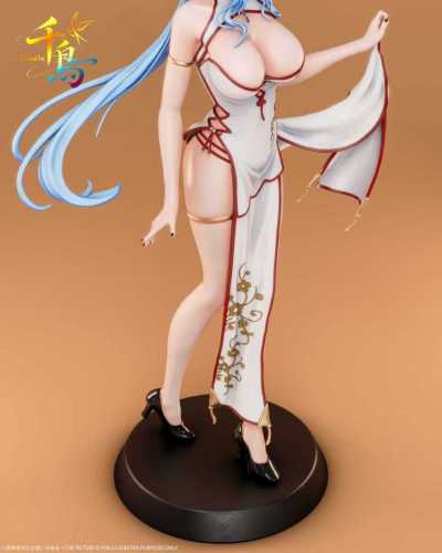 【Pre-order】Qian Niao Studio 1/1 & 1/6 Scale Cheongsam Ganyu Resin Statue