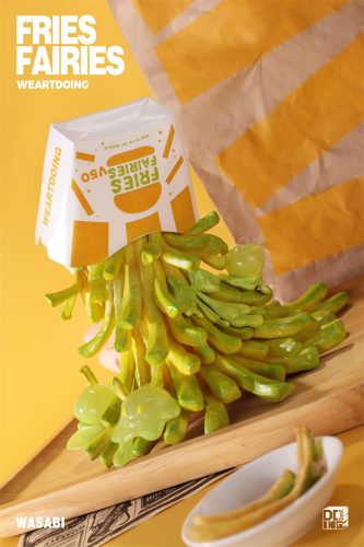 【Pre-order】WeArtDoing Studio Sleeping Beauty Fries Girl Statue Resin