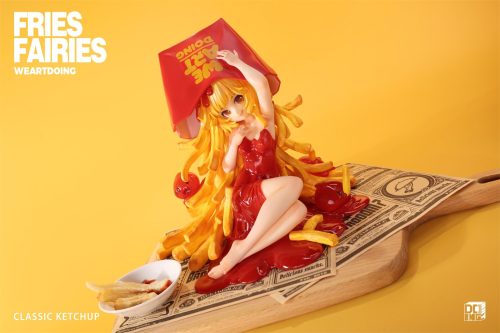 【Pre-order】WeArtDoing Studio Sleeping Beauty Fries Girl Statue Resin