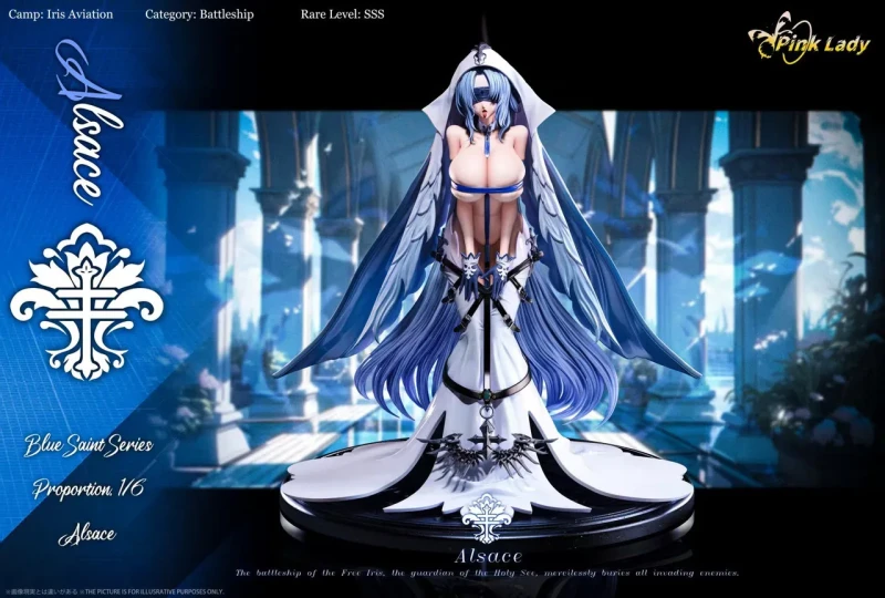 【Pre-order】Pink Lady Studio 1/4 Scale Alsace Resin Statue