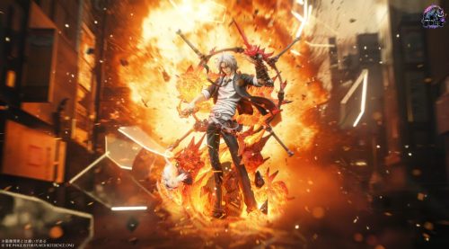 【Pre-order】Rhinoceros Studio 1/6 Scale Gokudera Hayato Resin Statue