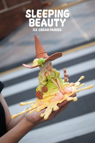 【Pre-order】WeArtDoing Studio Sleeping Beauty Ice Cream Fairies LICENSED Resin Statue