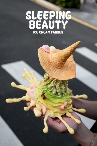 【Pre-order】WeArtDoing Studio Sleeping Beauty Ice Cream Fairies LICENSED Resin Statue