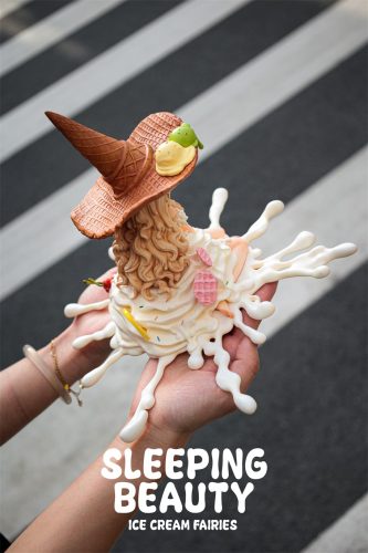 【Pre-order】WeArtDoing Studio Sleeping Beauty Ice Cream Fairies LICENSED Resin Statue