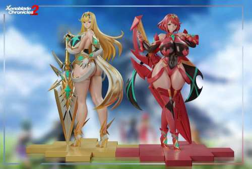 【Pre-order】BGA Studio 1/6 Scale Mythra & Pyra Resin Statue