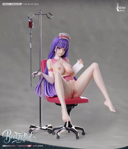 【Pre-order】Xiu Gong Chang Studio 1/6 Scale Raiden Nurse Resin Statue