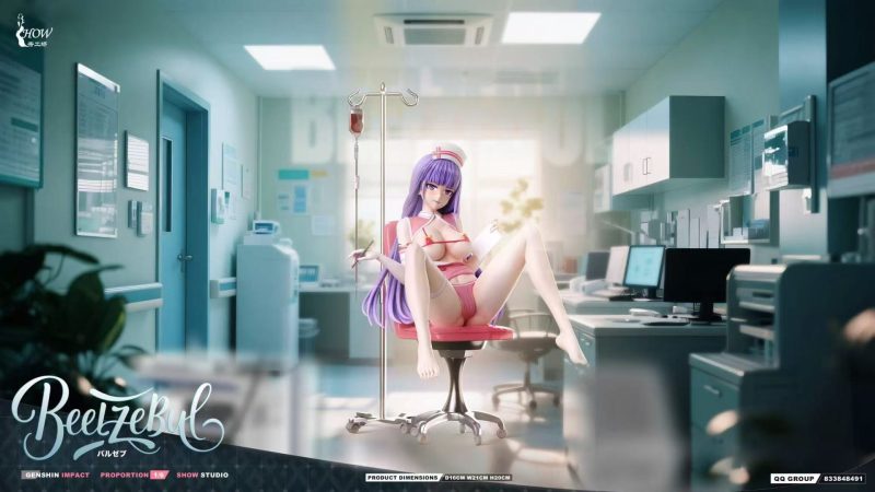 【Pre-order】Xiu Gong Chang Studio 1/6 Scale Raiden Nurse Resin Statue