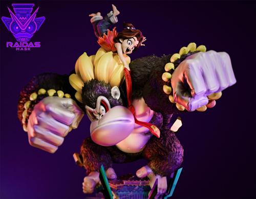 【Pre-order】Raidas Mask Studio 1/6 Scale Donkey Kong & Pauline GK Resin Statue
