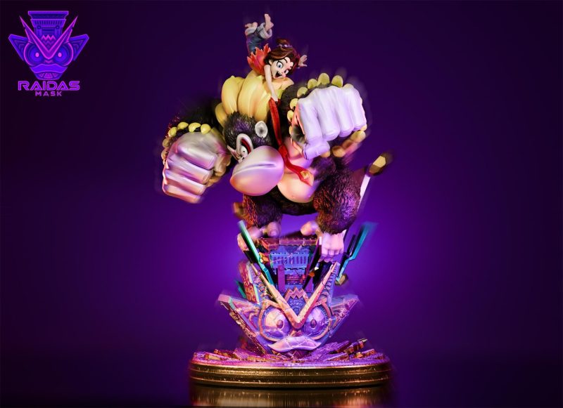 【Pre-order】Raidas Mask Studio 1/6 Scale Donkey Kong & Pauline GK Resin Statue