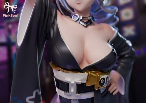 【Pre-order】Pinksoul Studio Silver Wolf Resin Statue