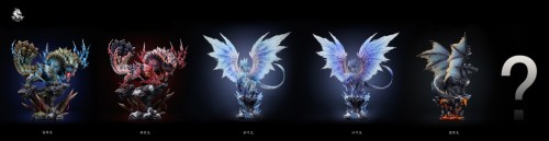 【Pre-order】Dragon Realm Studio Monster Hunter Alatreon Resin Statue