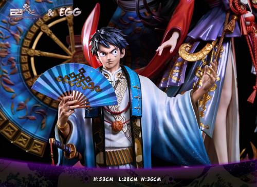 【Pre-order】YUNQI & EGG Studio 1/6 Scale OP Luffy & BOA GK Resin Statue