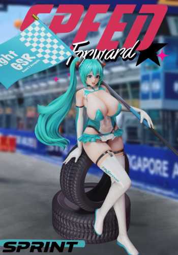 【Pre-order】SC Studio Racing Girl Miku GK Resin Statue