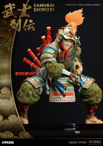 【Pre-order】Chikara Studio 1/4 Scale Nine tail Samurai Resin Statue
