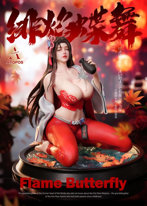 【Pre-order】Atopos Studio Flame Butterfly Girl Resin Statue