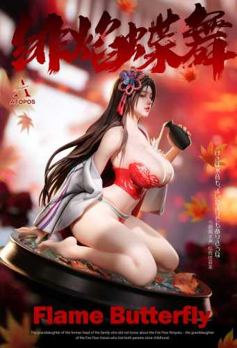 【Pre-order】Atopos Studio Flame Butterfly Girl Resin Statue