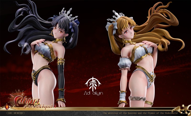 【Pre-order】Ad Alyn Studio 1/4 Scale Ishtar & Ereshkigal Resin Statue