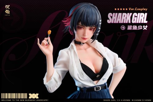 【Pre-order】ChiYan Studio 1/4 Scale Shark Girl Ellen Joe Resin Statue