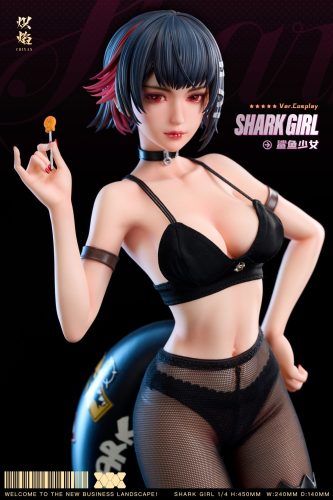 【Pre-order】ChiYan Studio 1/4 Scale Shark Girl Ellen Joe Resin Statue