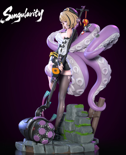 【Pre-order】Singularity Studio 1/6 Scale Octopus Girl - Idhari Bonus Blanche Resin Statue