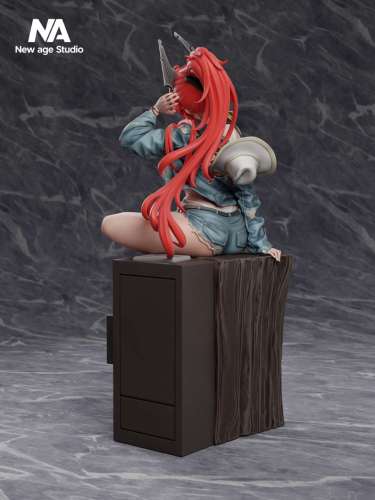 【Pre-order】New Age Studio The Old Lady in the Red Hat Resin Statue