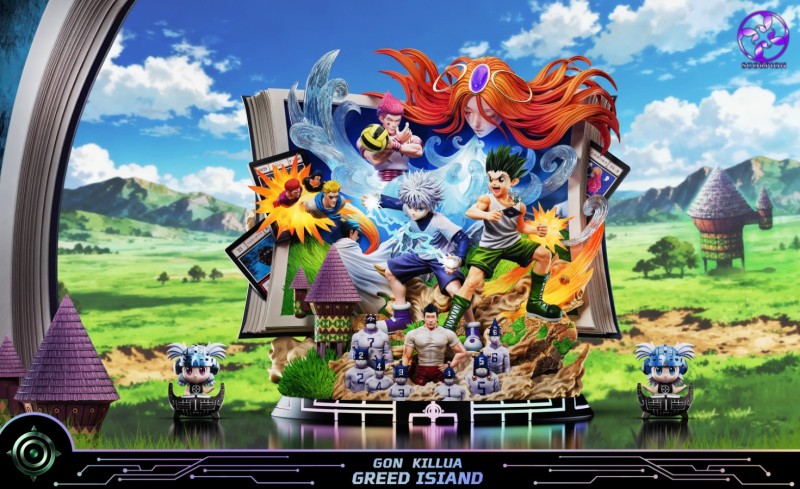 【Pre-order】Scorpion Studio Greed Island Arc Ghon X Killuah Resin Statue