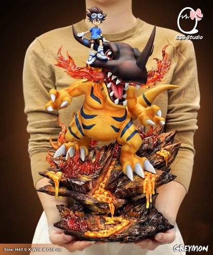 【Pre-order】EGG Studio Greymon GK Resin Statue