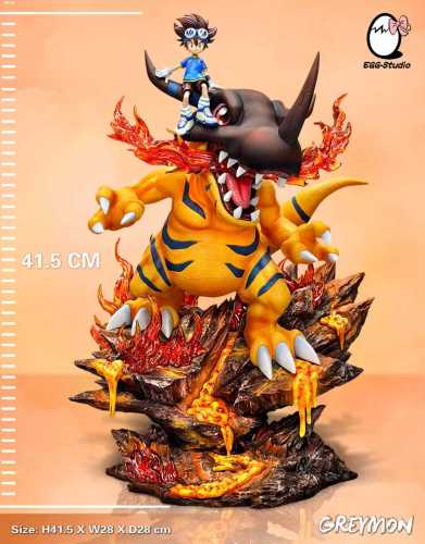 【Pre-order】EGG Studio Greymon GK Resin Statue