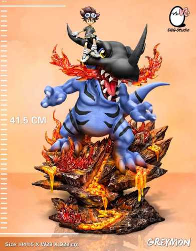 【Pre-order】EGG Studio Greymon GK Resin Statue