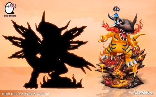 【Pre-order】EGG Studio Greymon GK Resin Statue