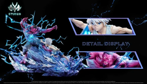 【Pre-order】MY Studio 1/6 Scale Killua vs Menthuthuyoupi Resin Statue