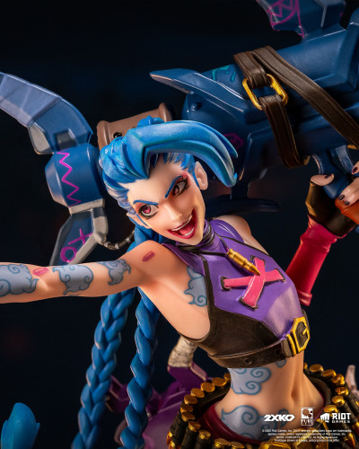 【Pre-order】Pure Arts Studio 1/10 Scale 2XKO Jinx & Warwick Resin Statue