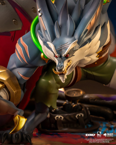 【Pre-order】Pure Arts Studio 1/10 Scale 2XKO Jinx & Warwick Resin Statue