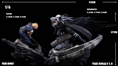 【Pre-order】The ONES Studio 1/6 Scale Cloud vs Sephiroth 2.0 Resin Statue