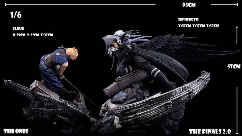 【Pre-order】The ONES Studio 1/6 Scale Cloud vs Sephiroth 2.0 Resin Statue