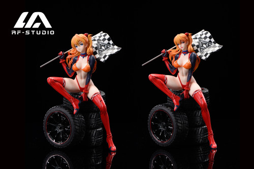【Pre-order】AF-Studio 1/6 Scale Asuka Sitting on a Tire Resin Statue