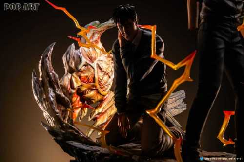 【Pre-order】POP ART Studio 1/6 Scale AOT Reiner Braun X Bertolt Hoover Resin Statue