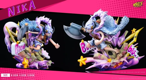 【Pre-order】JiKe Studio POP Scale OP Nika Luffey Resin Statue