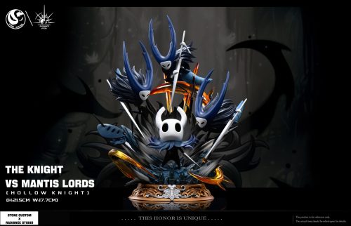 【Pre-order】Stone Custom x Radiance Stone Studio Hollow Knight #05 The Knight Statue Resin