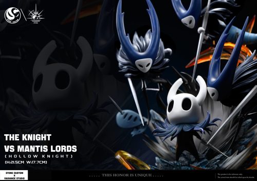 【Pre-order】Stone Custom x Radiance Stone Studio Hollow Knight #05 The Knight Statue Resin