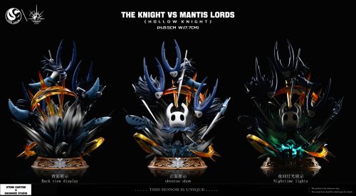 【Pre-order】Stone Custom x Radiance Stone Studio Hollow Knight #05 The Knight Statue Resin